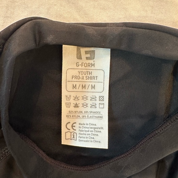 G-Form Youth Pro-X Protective Shirt – Size M (Medium) - Picture 5 of 5